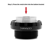 Image 2 of Ceramic Bottom Bracket Dust Cover - 29mm DUB