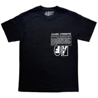 Image 2 of Agaric Commune T-shirt Designed by Ed Davis [Black]