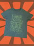 Uma Green Birds of Paradise Shirt (L) Image 2