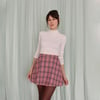 Marcia Skirt - Pink Tartan