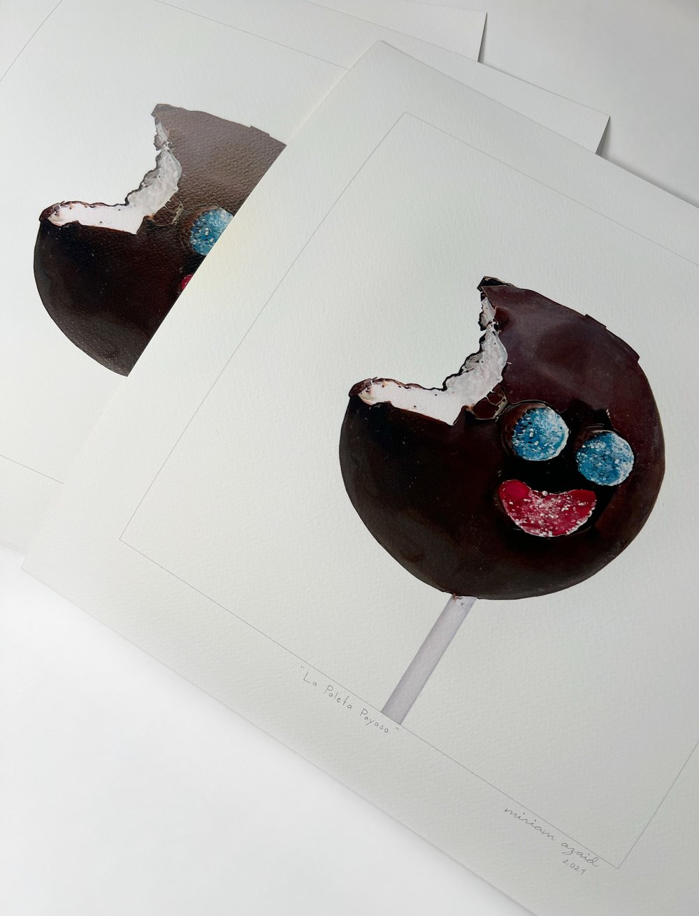 Image of "LA PALETA PAYASO" PRINT PAPER