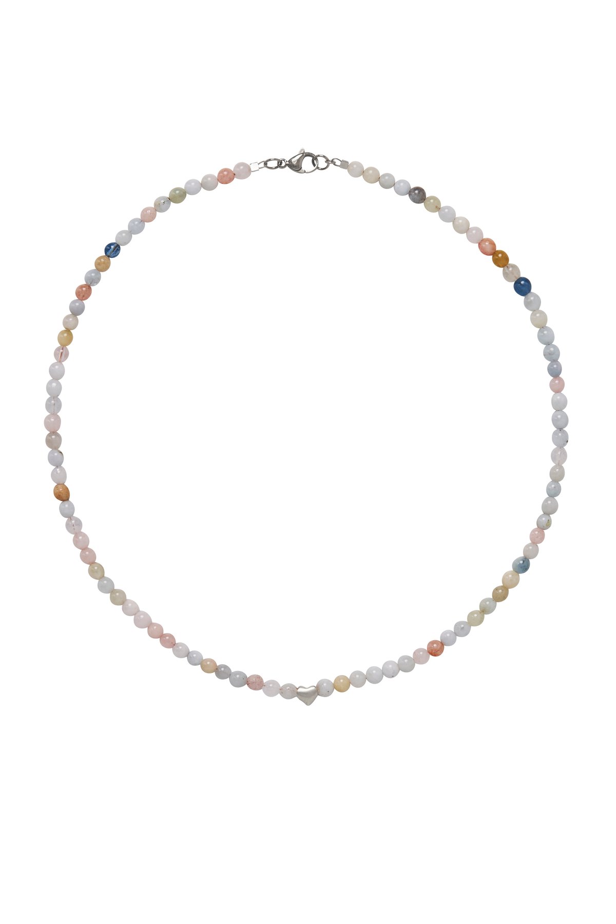 Image of Sucre ✤ girocollo in berillo multicolor - silver