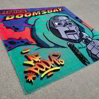 Image 1 of MF Doom Music Cover Rug