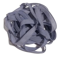 Image 5 of 1PC.  LILAC 42" hand dyed wrist wrap bracelet silk ribbon by COLOR KISSED SILK