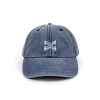 Image 1 of Fourheader hat vintage navy