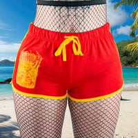 Image 1 of SLAMWATCH - WOMEN'S BOOTY SHORTS