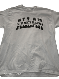 Image 3 of Allah Is The Asiatic Blackman T Shirt 