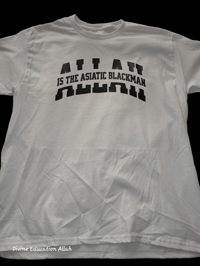 Image 4 of Allah Is The Asiatic Blackman T Shirt 