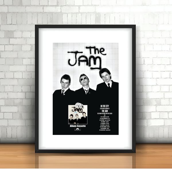 Image of LIMITED STOCK! The Jam In The City LP Art Print