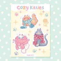 Cozy Kitties - Sticker Sheet