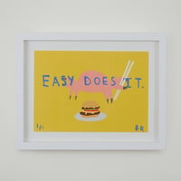 ‘Easy Does It’ - 1/1 Print By Euan Roberts