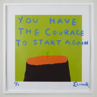 ‘Courage’ - 1/1 Print By Euan Roberts