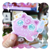 Image 1 of Holo Sticker - Rondoudou/Jigglypuff