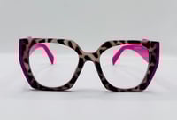 Image 2 of Pink and Leopard Glasses