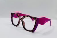 Image 1 of Pink and Leopard Glasses