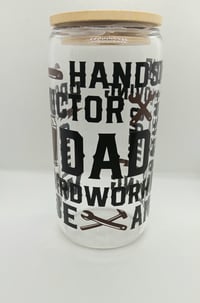 "Dad" Glass Cup