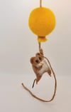 Fly away - needle felted balloon hanger