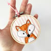 Fox Hoop Decoration 