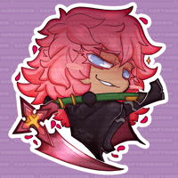 Image 4 of Chibi Marluxia Sticker 10x10cm