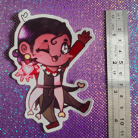 Image 3 of Sylvando Chibi Sticker 10x10cm