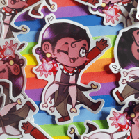 Image 2 of Sylvando Chibi Sticker 10x10cm