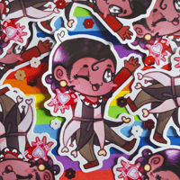 Image 1 of Sylvando Chibi Sticker 10x10cm