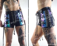 Image 3 of #17 MERMAID STAR HIGH RISE SHORTS