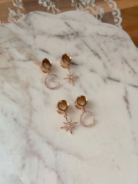 Image 2 of Moon & Stars (ROSE GOLD)