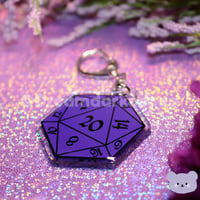 Image 4 of D20 Keychains