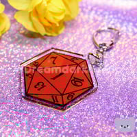 Image 3 of D20 Keychains