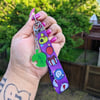 Critter Crossing Lanyard Keychains