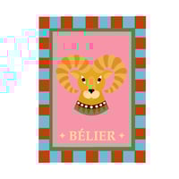 Image 1 of carte de vœux BÉLIER