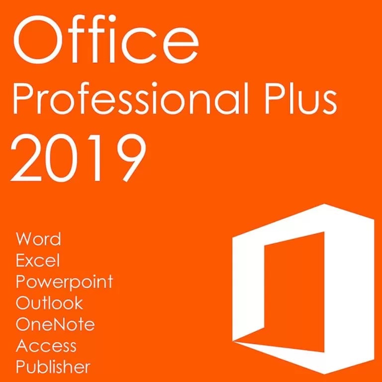 Image of  Microsoft Office 2019 pro plus Key: All languages - For Windows 10/11 Lifetime License