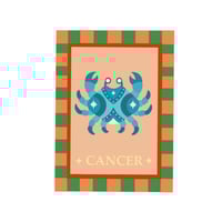 Carte de vœux CANCER