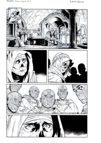 BRZRKR: Fallen Empire - Page 03 - Original Interior Art