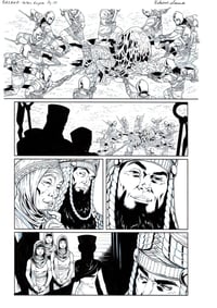 BRZRKR: Fallen Empire - Page 10 - Original Interior Art