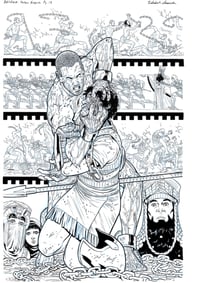 BRZRKR: Fallen Empire - Page 13 - Original Interior Art