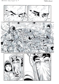 BRZRKR: Fallen Empire - Page 14 - Original Interior Art