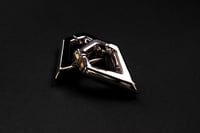 Image 4 of Ear Weights - ZARAH - Silver - Stainless Steel - Magnetic
