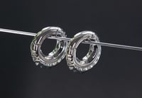 Image 1 of Ear Weights - MEYLA - Silver - Stainless Steel - Magnetic