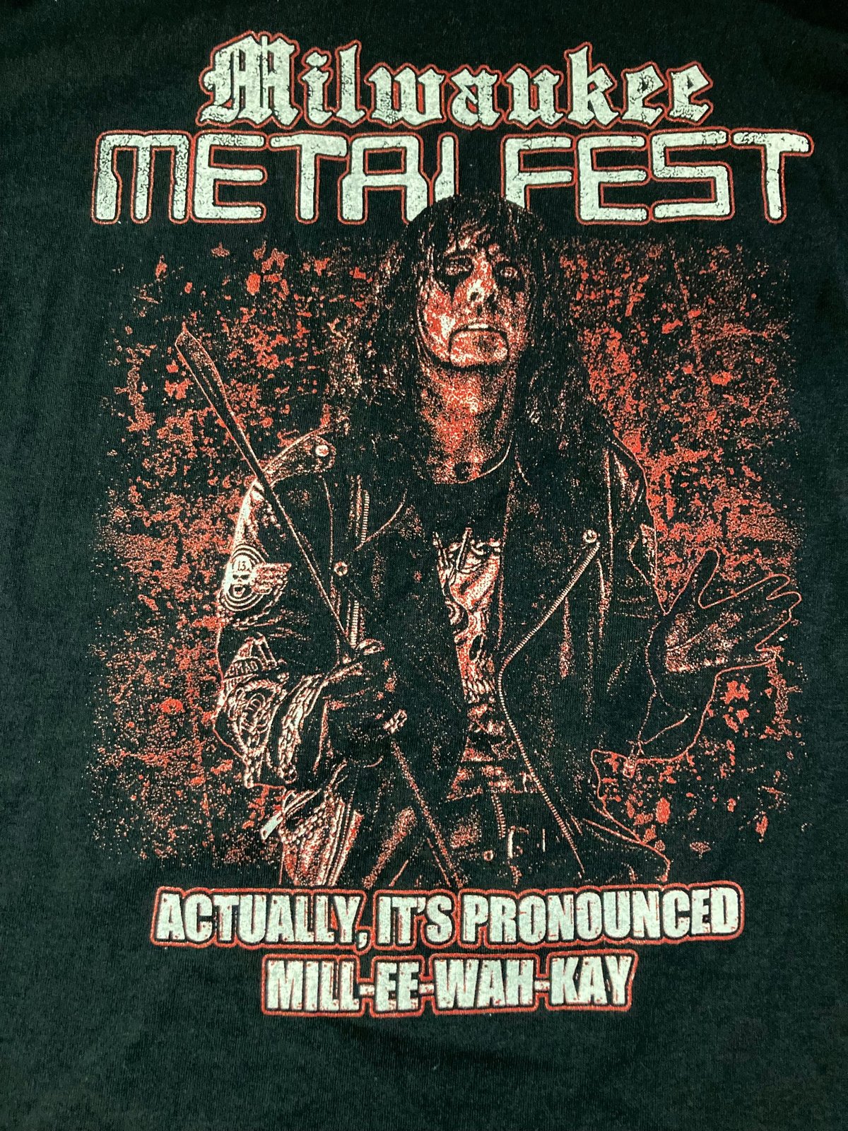 MILWAUKEE METAL FEST - MILL-EE-WAH-KAY - SHIRT | Martyr MILWAUKEE METAL FEST - MILL-EE-WAH-KAY - SHIRT | Martyr