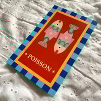 Image 2 of Carte de vœux POISSON