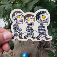 Chain Gang Vinyl Sticker