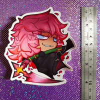 Image 3 of Chibi Marluxia Sticker 10x10cm