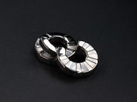 Image 2 of Ear Weights - EVA - Silver - Stainless Steel - Magnetic Close 8MM