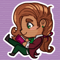 Image 4 of Chibi Elliott Sticker 10x10cm