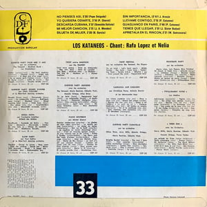Los Kataneos – Dance Party à Cuba (Club Des Disquaires Français – CDF 539 - 1960)