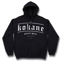 Black Mic Graphic Hoodie 