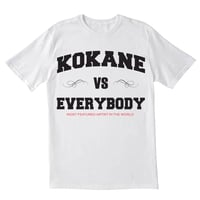 White Kokane Vs Everybody T-Shirt