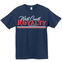 Dark Blue West Coast Royalty T-Shirt